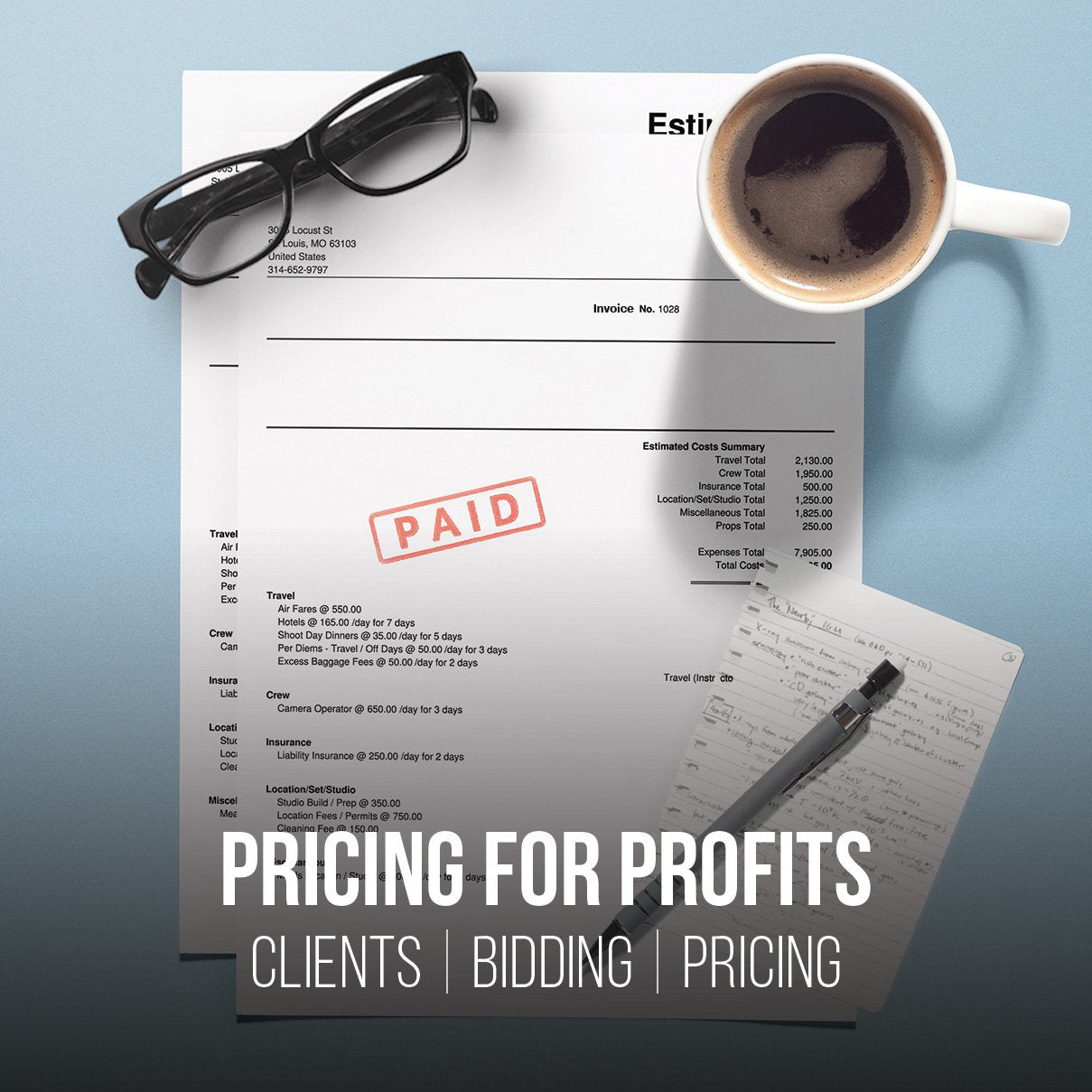 Photography Pricing and Cost Analysis Tutorial with Lou Lesko PRO EDU PRO EDU