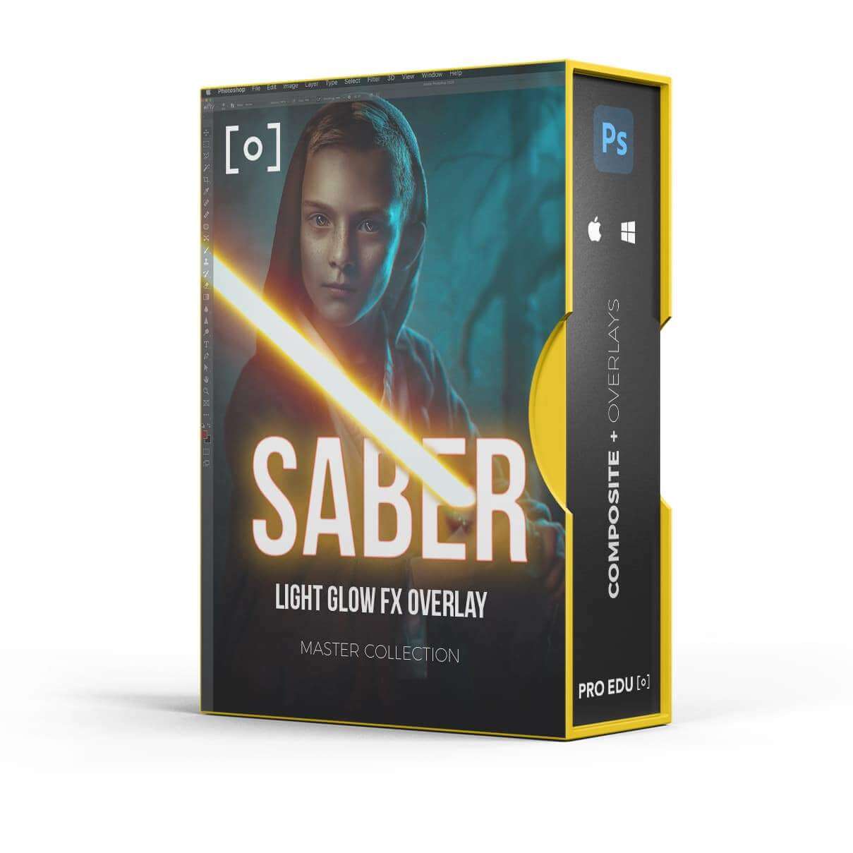 High Quality Photoshop Light Saber & Energy FX Overlays - PRO EDU PRO EDU PRO EDU